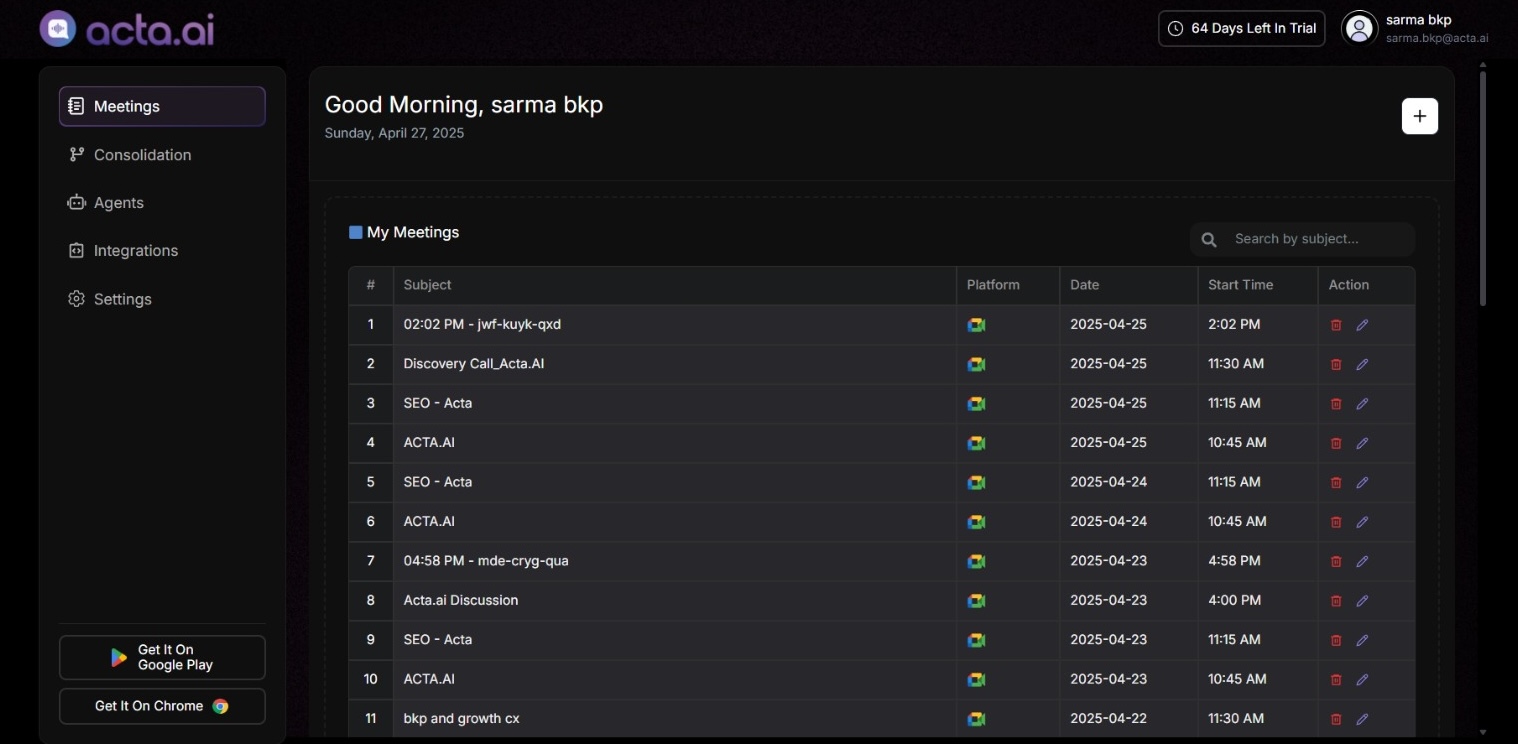 App screenshot