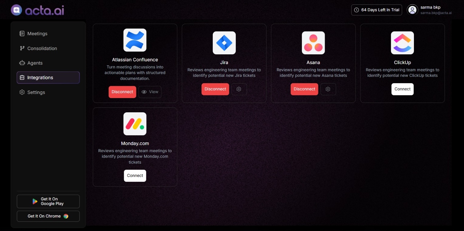 App screenshot