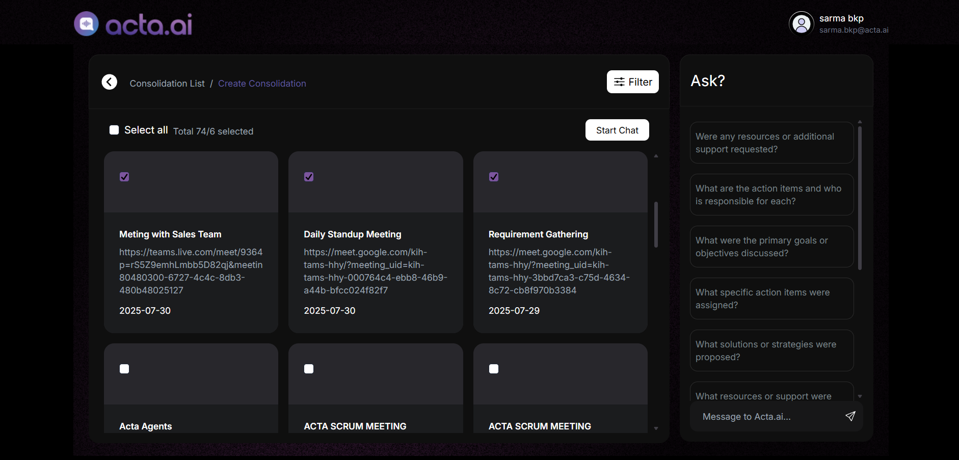 App screenshot
