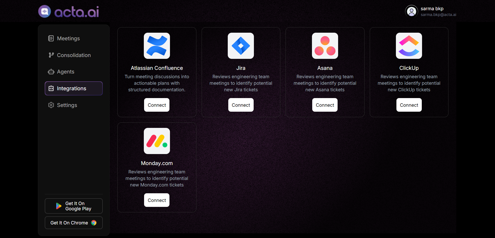 App screenshot
