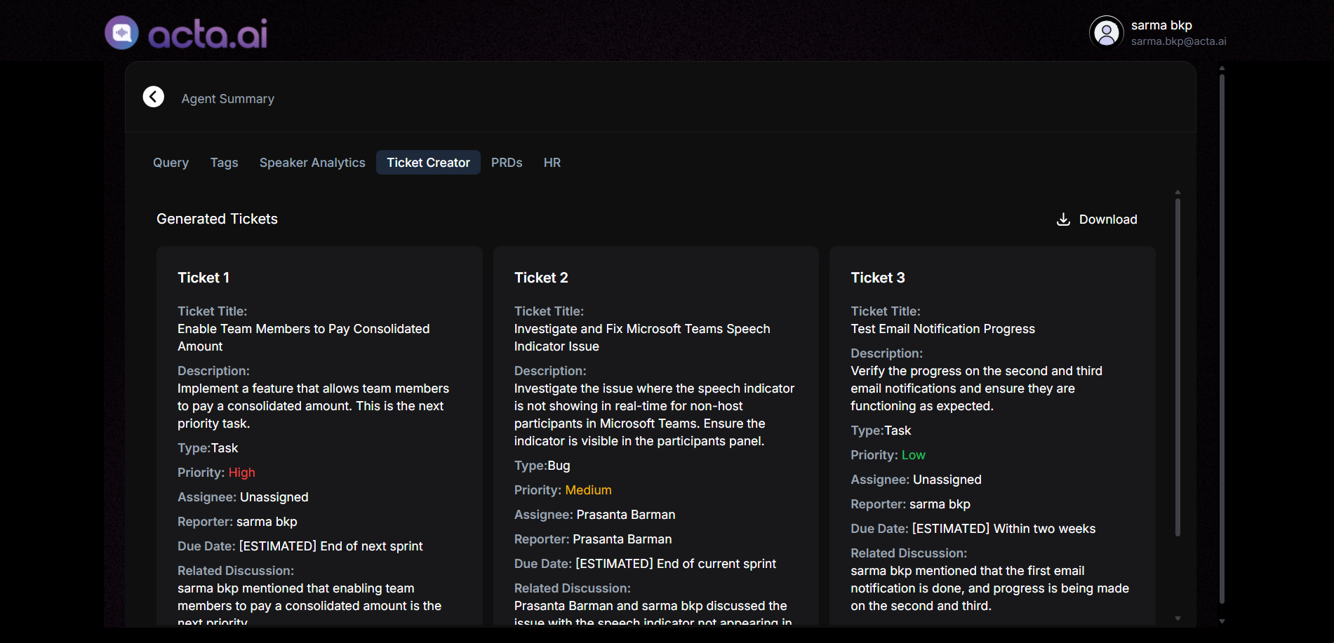 App screenshot